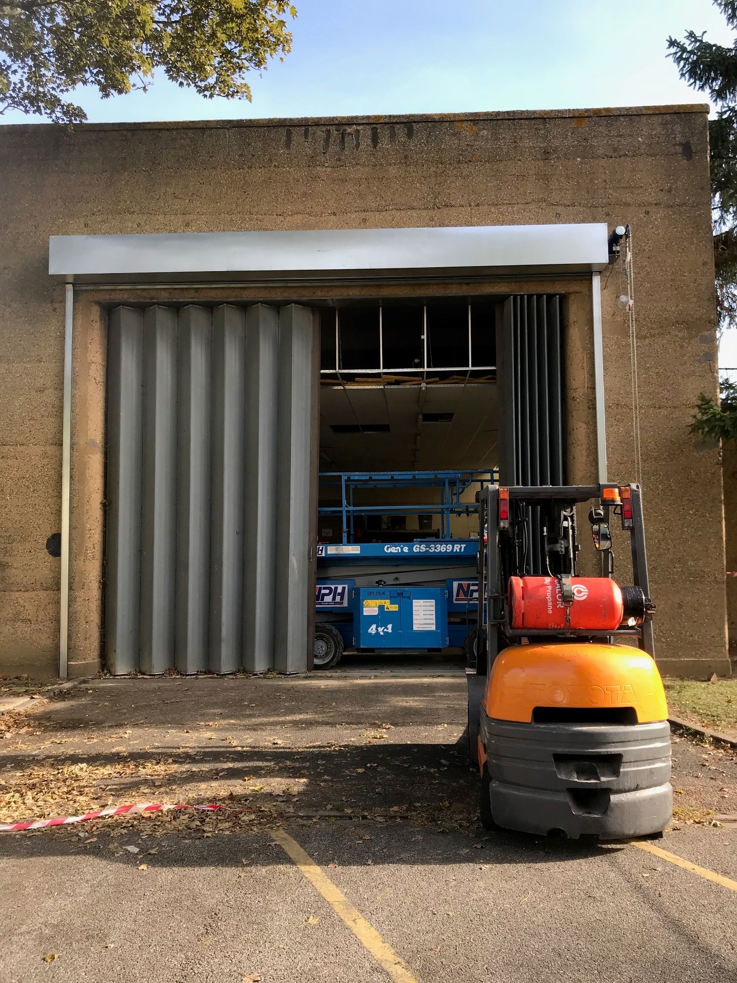 Industrial Door Maintenance by Able Cranes.