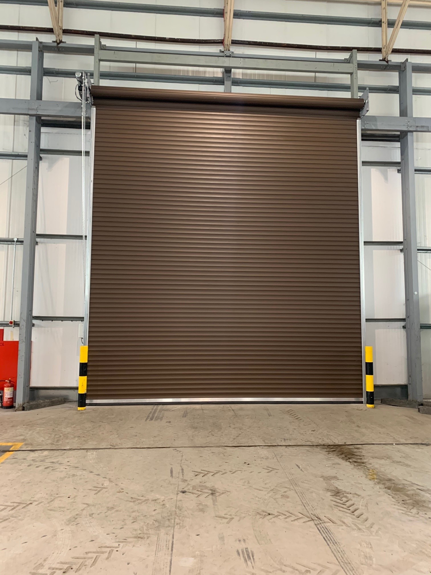 Electric Roller Shutter Doors by Able Cranes.