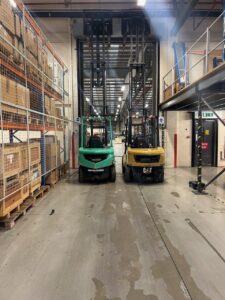 Security maintained by a newly installed roller shutter door.