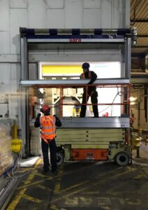 Emergency repairs by Able Cranes.